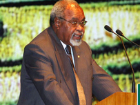 Somare Papua New Guinea prime minister